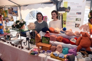 Retournac : le marché de Noël anime le bourg