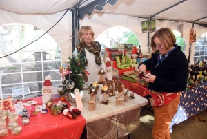 Retournac : le marché de Noël anime le bourg