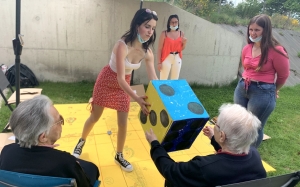 Tence : des activités proposées par des lycéens aux Jardins du Lignon