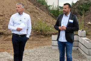 Sébastien Fargère, directeur général, et Hubert Vinzant, président de COGECOOP