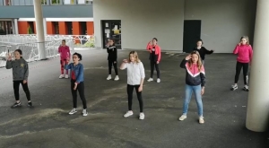 Yssingeaux : un flashmob au collège Saint-Gabriel