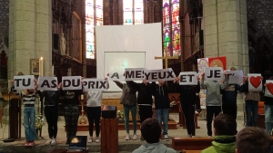 Sainte-Sigolène : Pâques célébrée au collège Sacré Coeur Don Bosco