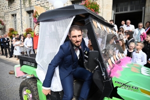 Yssingeaux : mariage sucré au pays des sucs pour Elodie et Julien