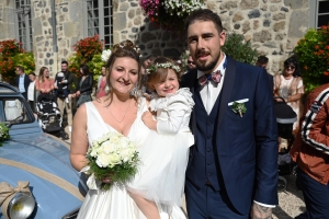 Yssingeaux : mariage sucré au pays des sucs pour Elodie et Julien