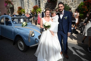 Yssingeaux : mariage sucré au pays des sucs pour Elodie et Julien