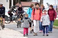 Lapte : 160 marcheurs pour la randonnée de Main dans la main