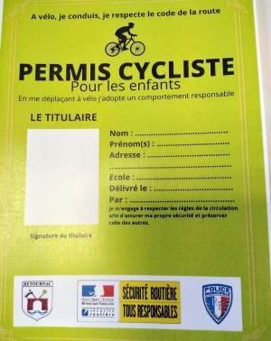 Retournac : les écoliers passent le permis cycliste