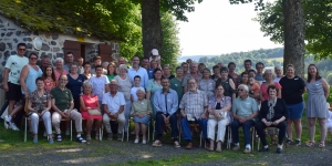 La famille Bos originaire des Vastres réunie en cousinade