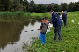 Monistrol-sur-Loire : la pêche pour briser la glace à l&#039;école Lucie-Aubrac