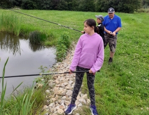 Monistrol-sur-Loire : la pêche pour briser la glace à l&#039;école Lucie-Aubrac