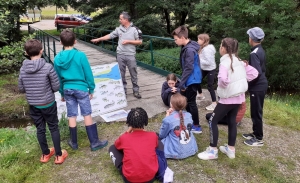 Monistrol-sur-Loire : la pêche pour briser la glace à l&#039;école Lucie-Aubrac