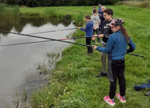 Monistrol-sur-Loire : la pêche pour briser la glace à l&#039;école Lucie-Aubrac