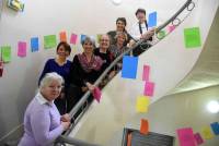 Yssingeaux : l&#039;atelier d&#039;écriture donne naissance à une exposition à la médiathèque