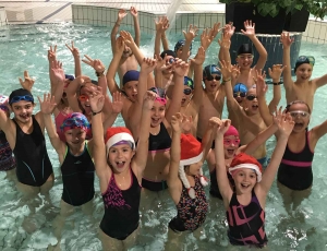 C’est Noël à la piscine de Dunières