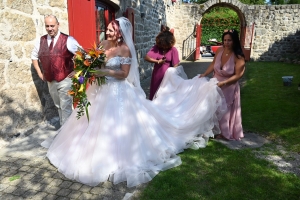 Mariage : Ornella et Teddy à Saint-Maurice-de-Lignon