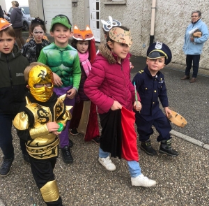 Grazac : les enfants défilent pour Carnaval