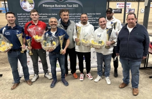 Yssingeaux : Michelin et Rochard qualifiés pour la finale du Pétanque Business Tour 2023