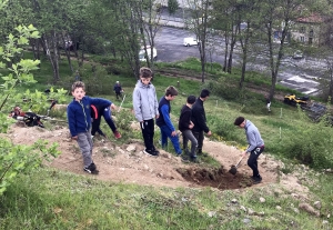 Un faisceau de bonnes volontés pour créer un bike park à Montfaucon