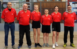 Sainte-Sigolène : cinq jeunes boulistes en préparation du Championnat de France