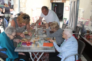 Yssingeaux : une sortie au restaurant pour des résidents de l’Ehpad