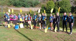 Les Rangers font descendre la Loire en canoé aux élus