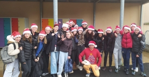 Sainte-Sigolène : la solidarité à l&#039;honneur au collège avant les vacances de Noël