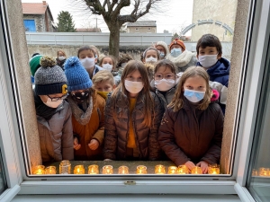 Saint-Maurice-de-Lignon : les élèves de l&#039;école du Sacré-Cœur ont fêté les illuminations