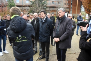 Le ministre de l&#039;Agriculture visite deux fiertés locales à Yssingeaux