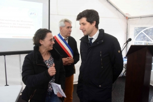 Le ministre de l&#039;Agriculture visite deux fiertés locales à Yssingeaux