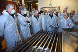 Le ministre de l&#039;Agriculture visite deux fiertés locales à Yssingeaux