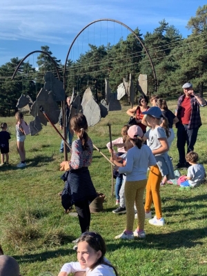 Deux dernières restitutions du projet &quot;A la rencontre de la Préhistoire&quot; ce week-end dans le Mézenc