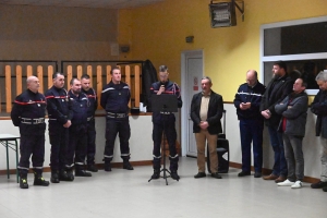 Fay-sur-Lignon : le chef des pompiers profite de la Sainte-Barbe pour mettre les points sur les i