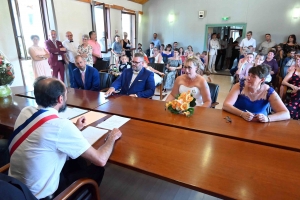 Mariage : Claude et Stéphanie à Beauzac