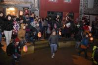 Yssingeaux : trois chevaux majesteux pour un spectacle apprécié en centre-ville