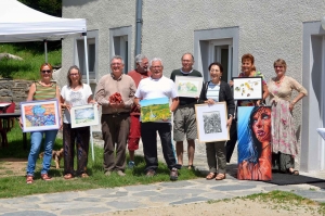 Chaudeyrolles : 12 artistes réunis l&#039;espace du week-end