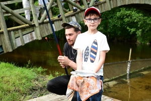 Sainte-Sigolène : la pêche était très bonne pour les enfants