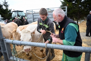 Foire grasse : les éleveurs de Freycenet-la-Cuche comme à la maison aux Estables