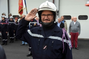 Montfaucon-en-Velay : le nouveau chef installé et des promotions chez les pompiers