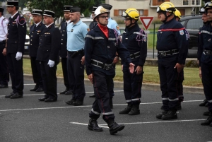 Montfaucon-en-Velay : le nouveau chef installé et des promotions chez les pompiers