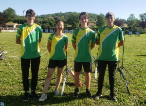 Les Archers de la jeune Loire réalisent une belle performance