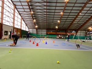 Yssingeaux : une animation et des cadeaux avant Noël à l&#039;école de tennis