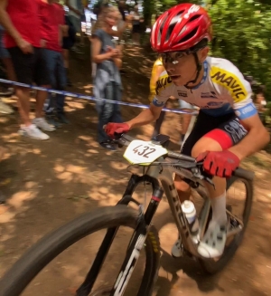 Noa Tessier sacré champion du Trophée de France des jeunes vététistes