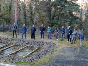 Beauzac : rencontre sur le terrain entre des élus et des riverains à &quot;Combres&quot;