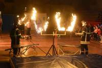 Monistrol-sur-Loire : les pompiers mettent le feu pour le spectacle de la Fête du sport