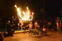 Monistrol-sur-Loire : les pompiers mettent le feu pour le spectacle de la Fête du sport