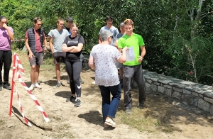 Araules : un chantier mené par dix jeunes à &quot;Recharinges&quot;