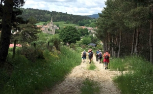 Monistrol-sur-Loire : le club de randonnée au Domaine du Sauvage