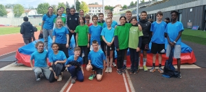 Le Puy-en-Velay : le collège Jules Vallès champion départemental et académique d&#039;athlétisme
