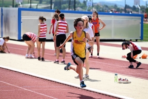 Athlétisme : 170 jeunes athlètes à Monistrol pour le challenge des benjamins et minimes