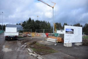 Sainte-Sigolène : les vestiaires et la buvette du stade seront prêts pour la saison prochaine